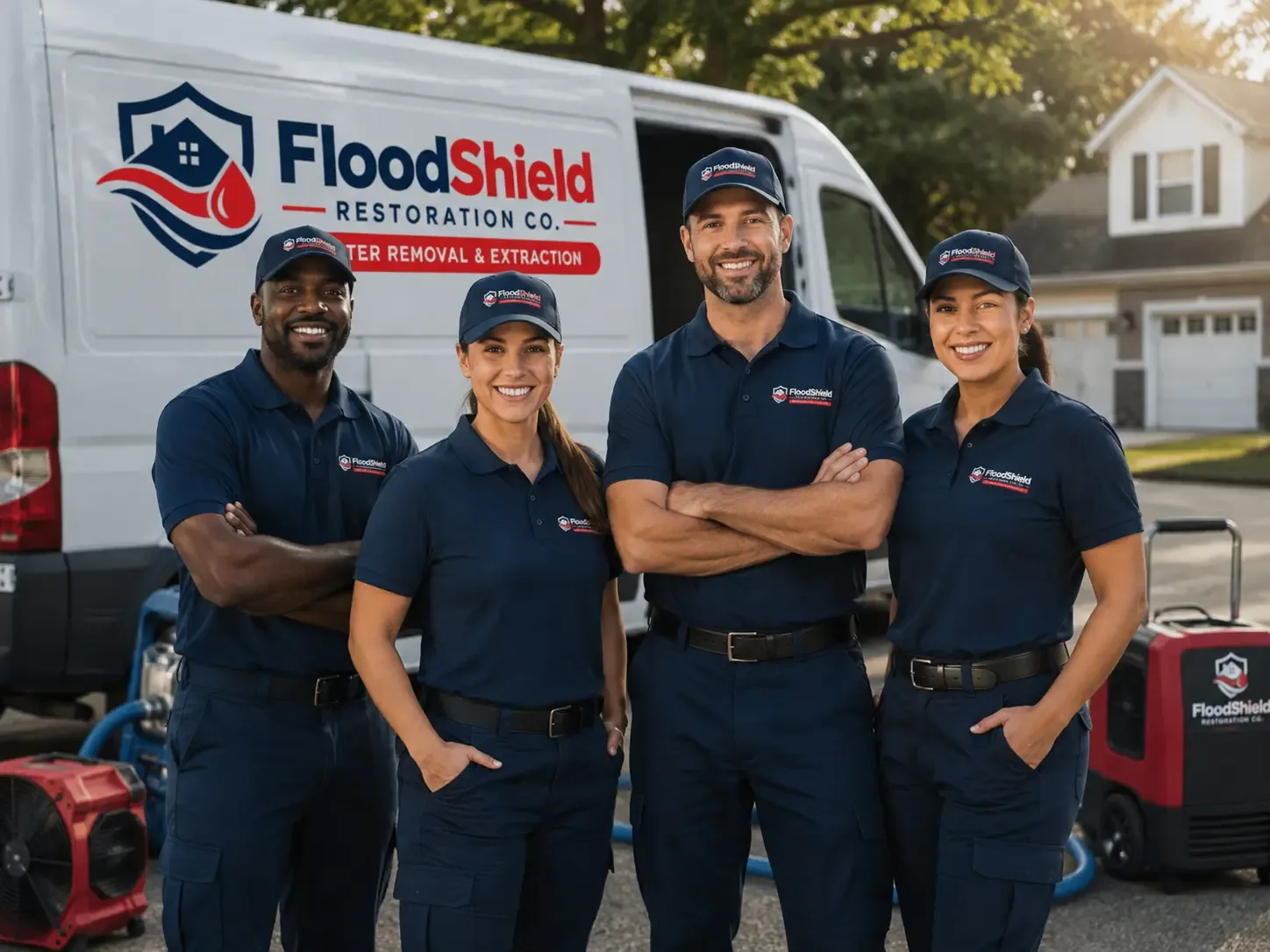 Flood Damage Restoration company in Waynesfield, OH